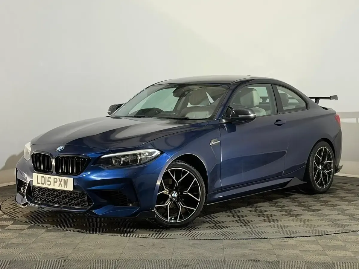 Usado BMW 218 Competition Edition 140 CV (102 kW) 2015 Azul Coupe