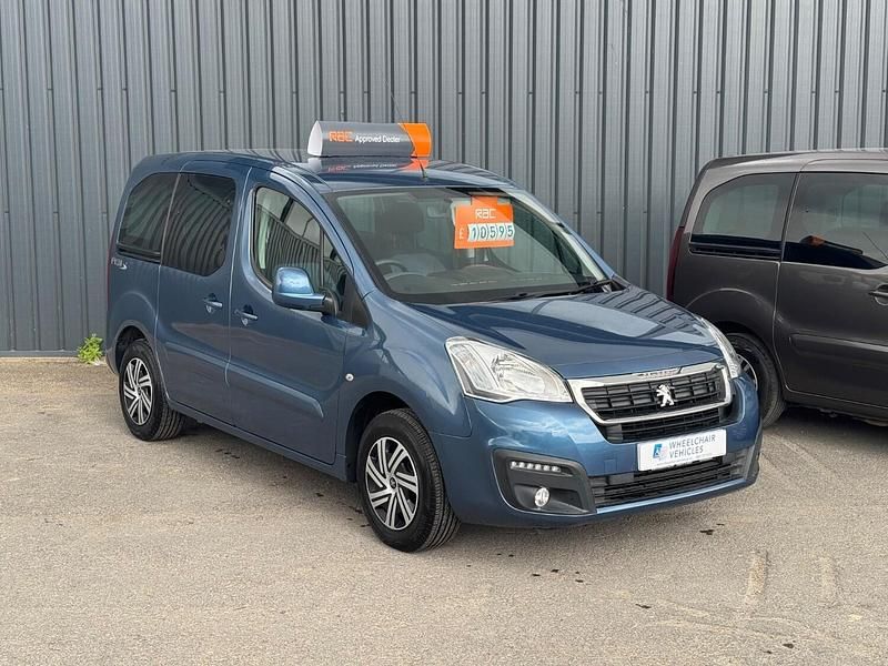 Blue Used 2016 Peugeot Partner Van | £10,595 - Image 1/4