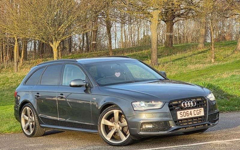 Used Audi A4 Black Edition 177 HP (130 kW) 2014 Grey Estate