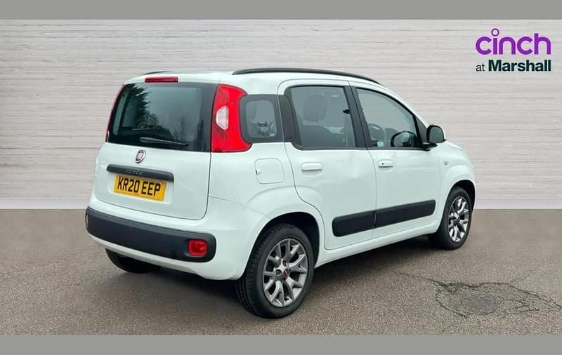 Used Fiat Panda Lounge 68 HP (50 kW) 2020 White Hatchback