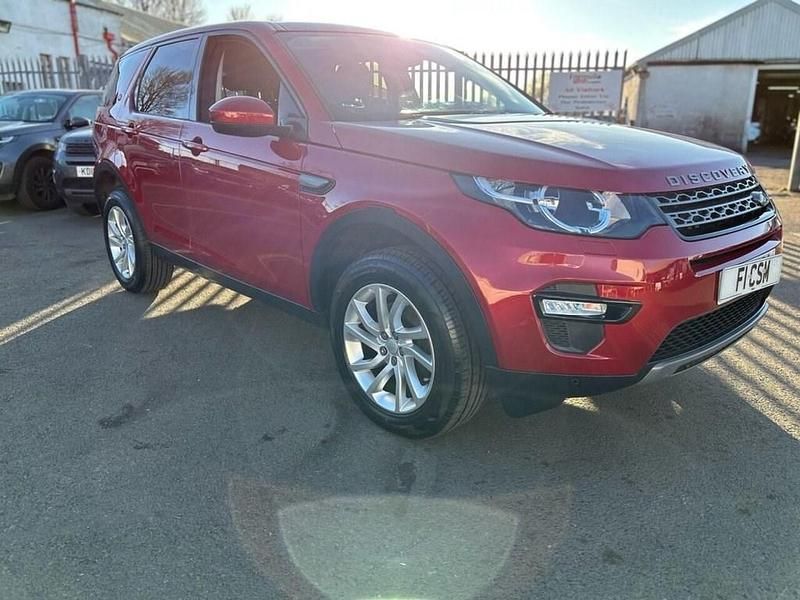 Used Land Rover Discovery Sport SE 180 HP (132 kW) 2017 Red SUV