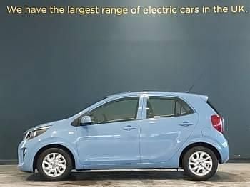 Used Kia Picanto 2018 Blue Hatchback