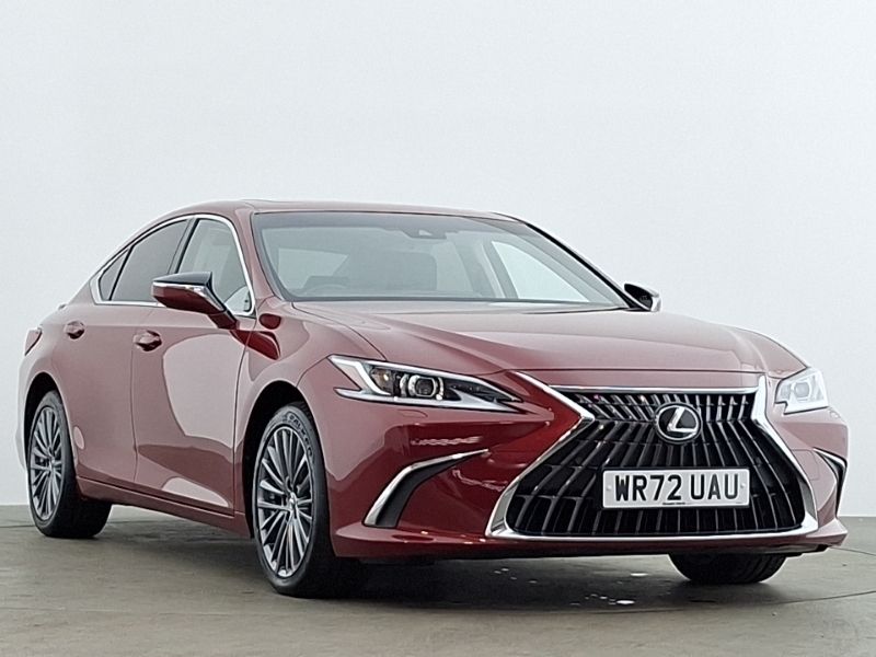 Red Used 2022 Lexus ES300H Sedan | £28,698 (Fair price) - Image 1/4