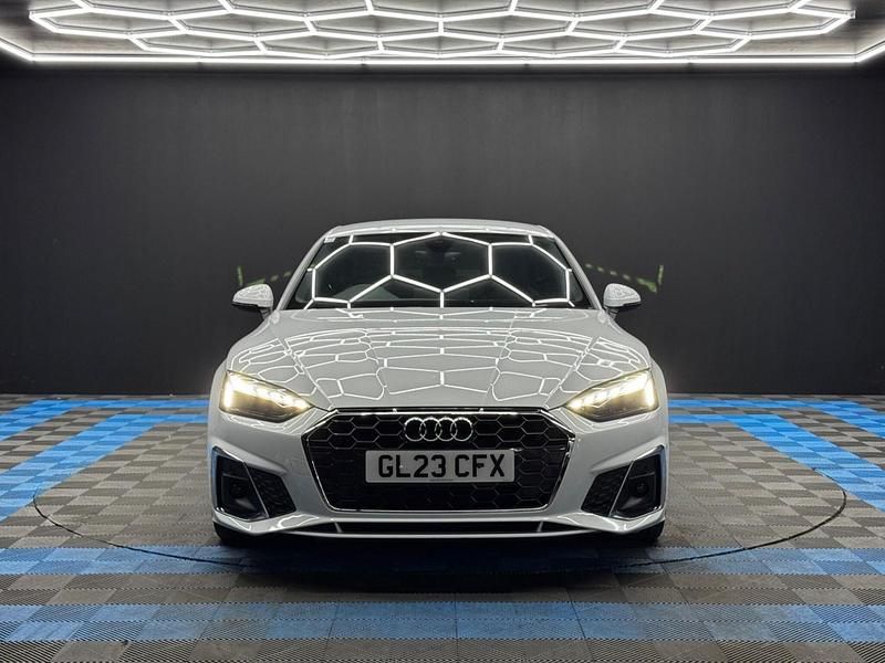 Used Audi A5 S-Line 190 HP (139 kW) 2023 White Coupe