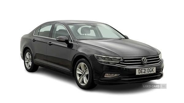 Black Used 2021 VW Passat SE Sedan | £18,950 (Expensive) - Image 1/3
