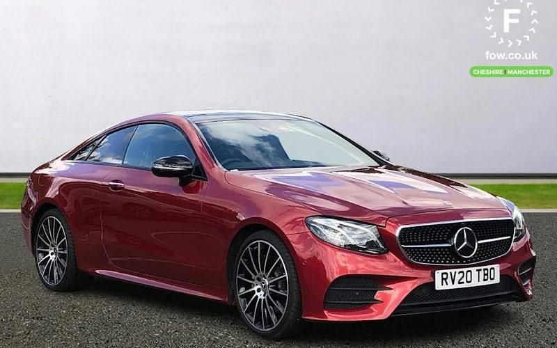 Red Used 2020 Mercedes E220 Active Coupe | £26,099 (A bit pricey) - Image 1/4
