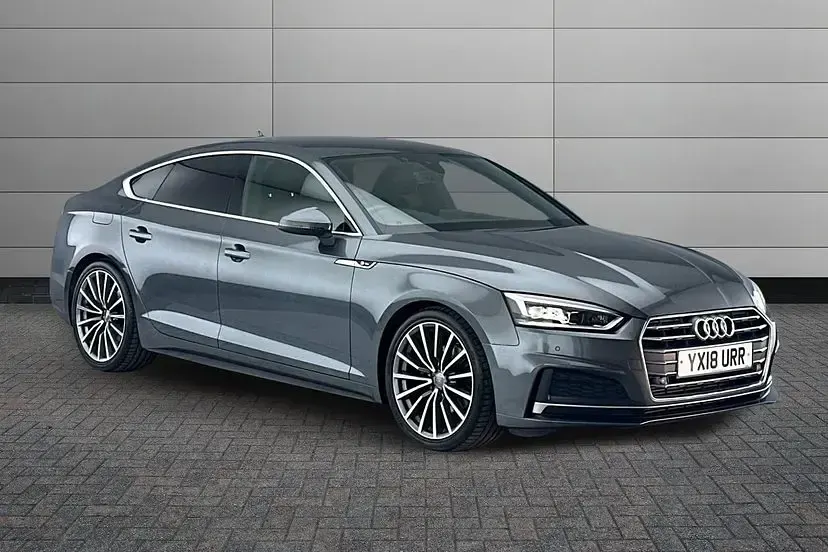 Used Audi A5 Sportback S-Line 187 HP (137 kW) 2018 Daytona grey Hatchback