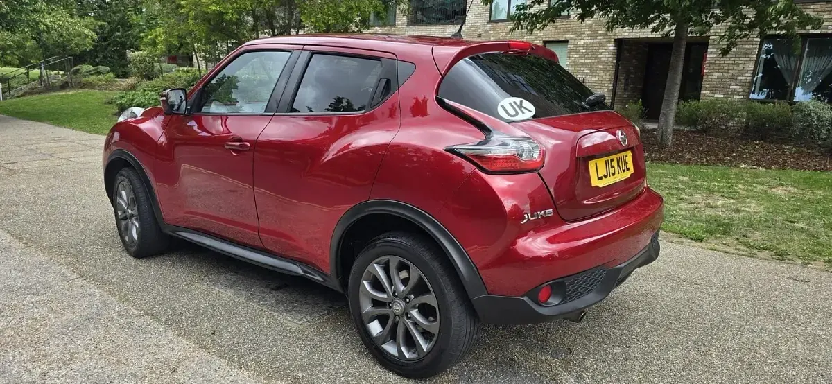 Used Nissan Juke Tekna 2015 Red SUV