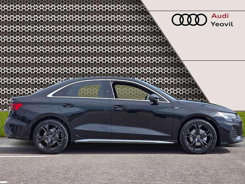 Used Audi A3 S-Line 114 HP (83 kW) 2025 Black Sedan