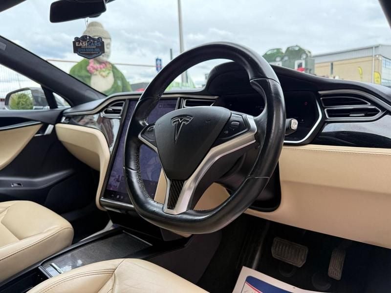 Used Tesla Model S 244 kW (333 HP) 2016 Black Hatchback