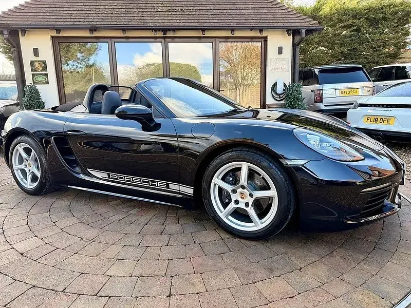 Usado Porsche 718 Boxster 2017 Negro Descapotable