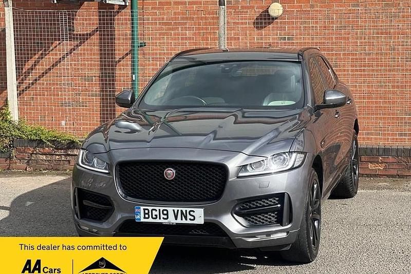Used Jaguar F-Pace R-Sport 180 HP (132 kW) 2019 Grey SUV