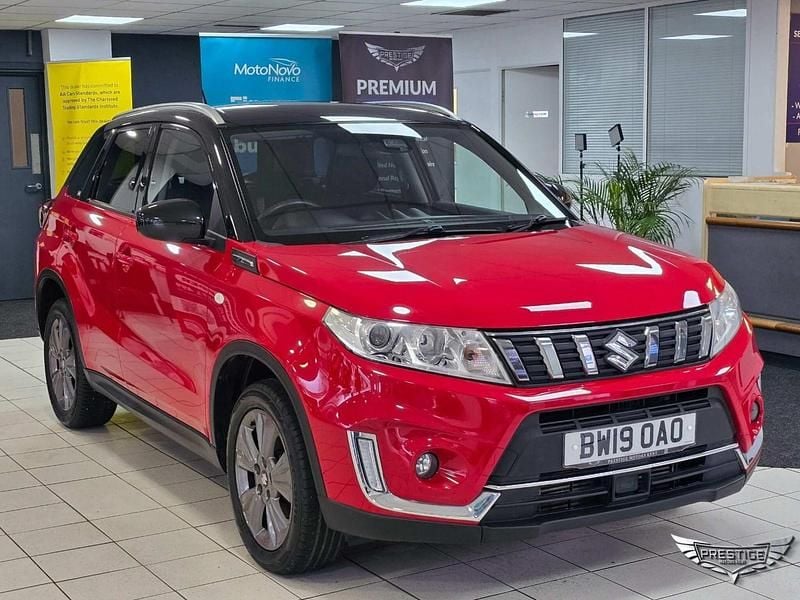 Red Used 2019 Suzuki Vitara SZ-T Hatchback | £10,600 (Fair price) - Image 1/4