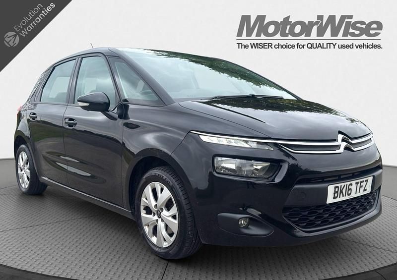 Black Used 2016 Citroën C4 Picasso VTR Sport MPV | £3,495 (Good price) - Image 1/4