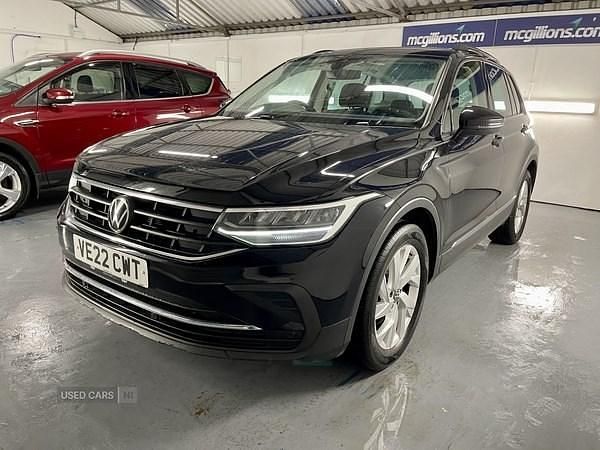 Used VW Tiguan Life 150 HP (110 kW) 2022 Black SUV