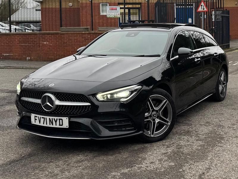 Used Mercedes CLA250e AMG Line Premium Plus 2021 Black Sedan