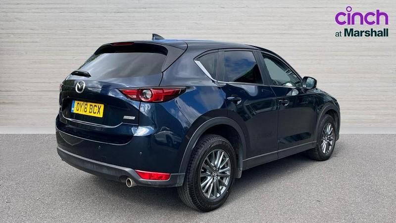 Usado Mazda CX-5 150 HP (110 kW) 2018 Azul SUV