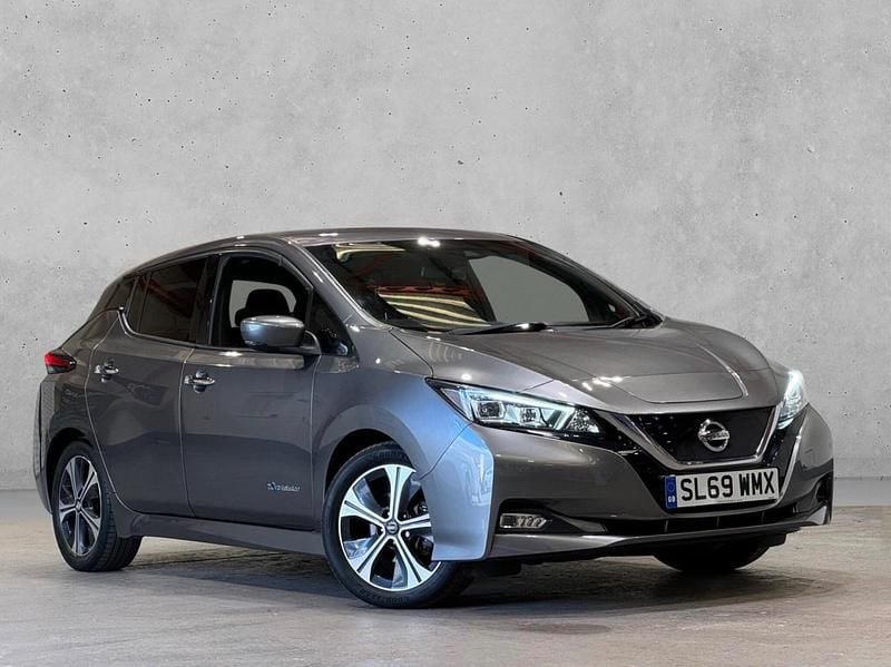 Grey Used 2019 Nissan Leaf Tekna Hatchback | £8,990 (Fair price) - Image 1/4