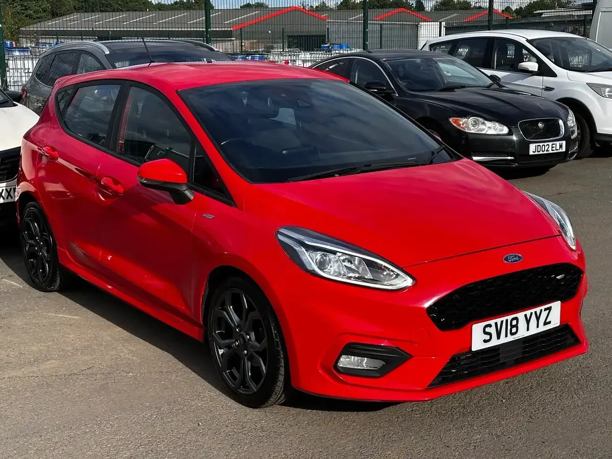 Used Ford Fiesta ST-Line 2018 Red Hatchback
