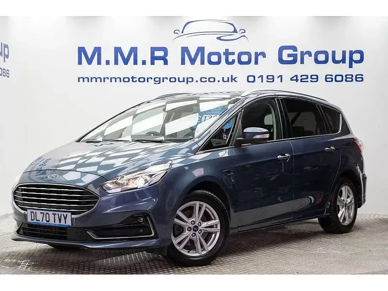Used Ford S-MAX Titanium 150 HP (110 kW) 2020 Blue MPV