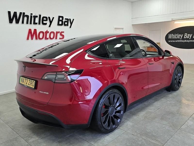 Used Tesla Model Y Performance 392 kW (534 HP) 2022 Red SUV