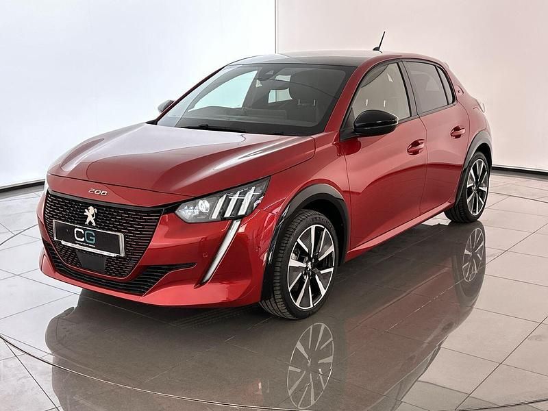 Used Peugeot e-208 GT 98 kW (134 HP) 2022 Red Hatchback