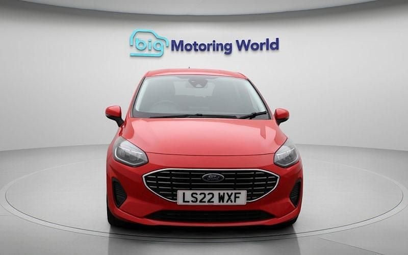 Used Ford Fiesta Titanium 101 HP (74 kW) 2022 Red Hatchback