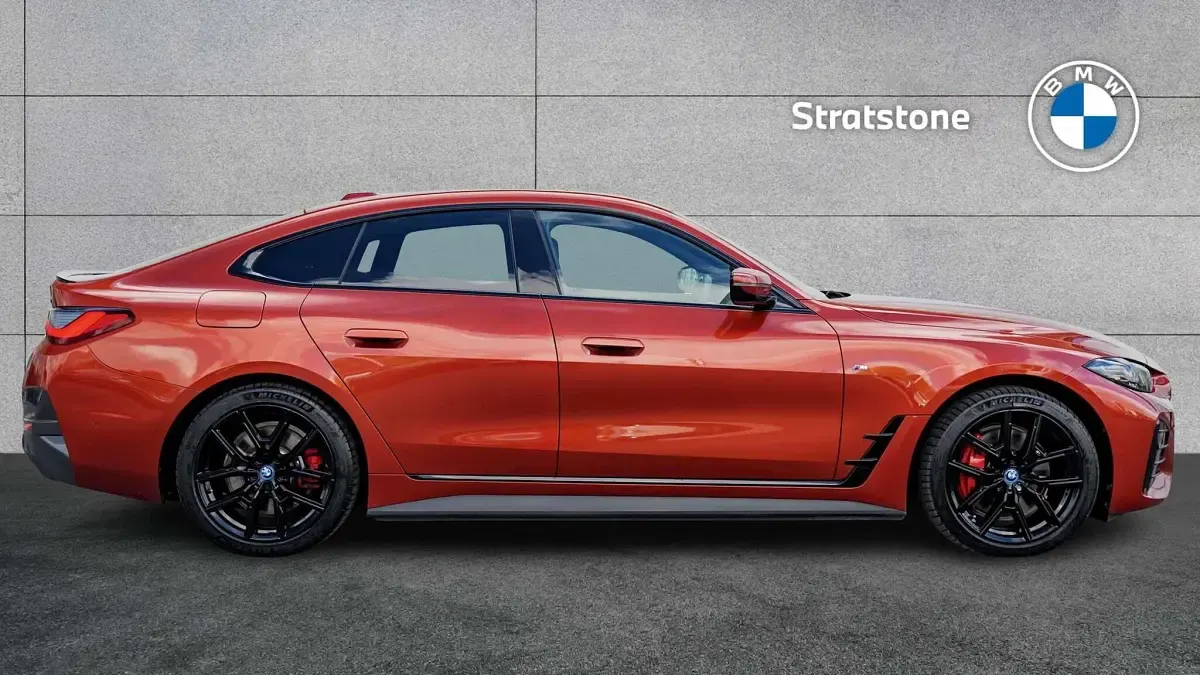 Used BMW i4 M Sport 246 kW (335 HP) 2023 Orange Sedan