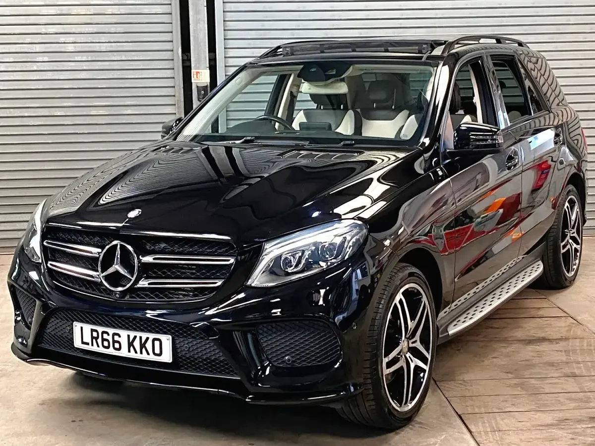 Used Mercedes GLE350 AMG Line Premium 255 HP (187 kW) 2016 Black SUV