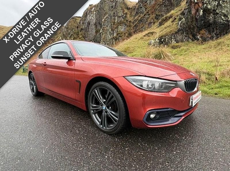 Used BMW 420 Sport Line 190 HP (139 kW) 2017 Orange Coupe