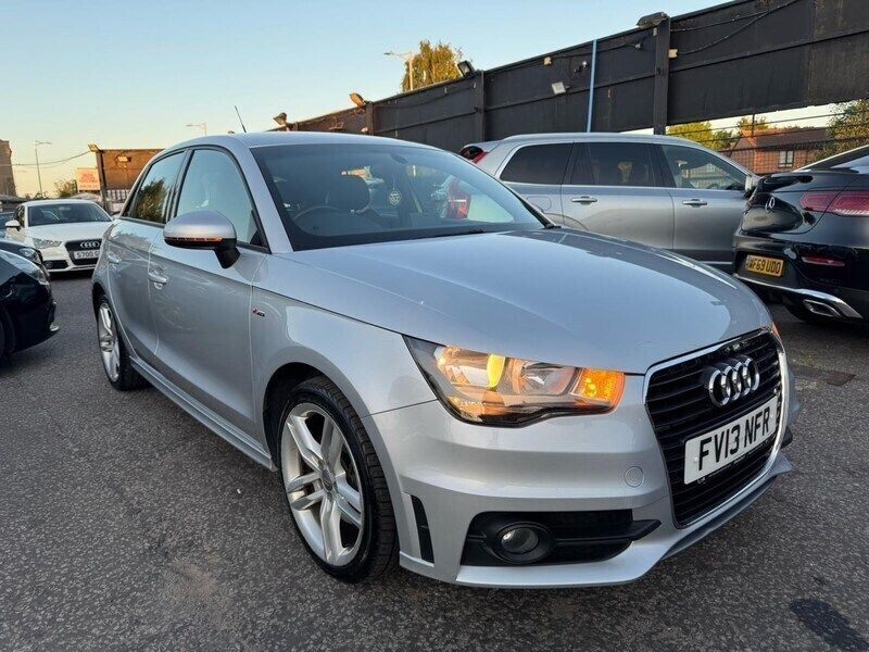 Silver Used 2013 Audi A1 Sportback S-Line Hatchback | £8,199 (Fair price) - Image 1/4