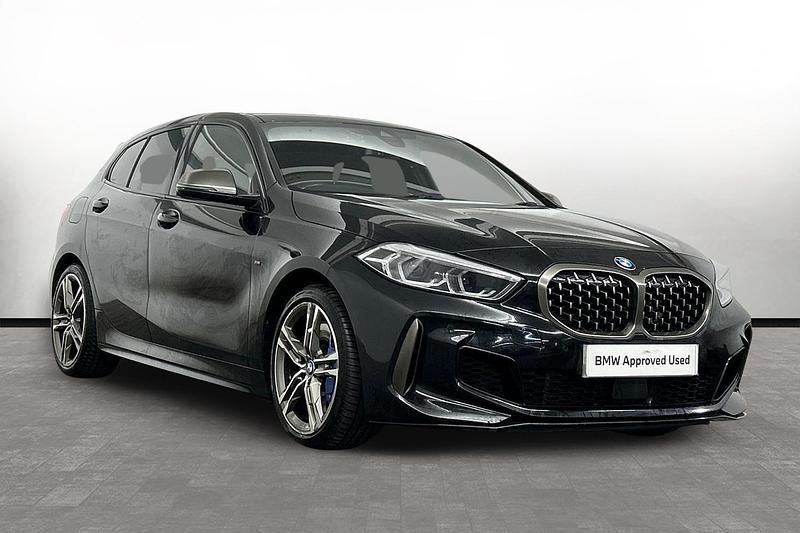 Used BMW M135 Shadowline 302 HP (222 kW) 2020 Black Hatchback