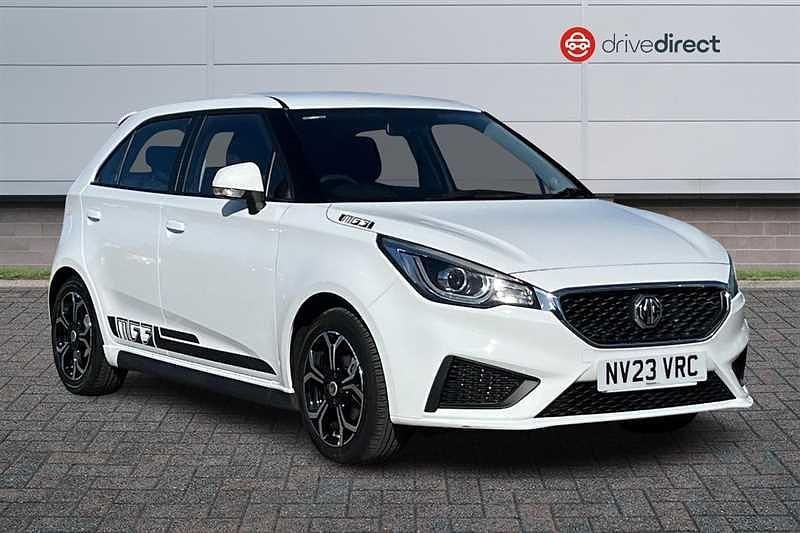 Used MG MG3 Excite 2023 White Hatchback