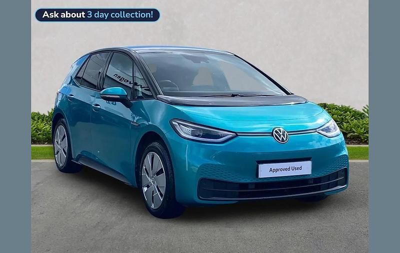Used VW ID.3 Pro 106 kW (145 HP) 2022 Blue Hatchback