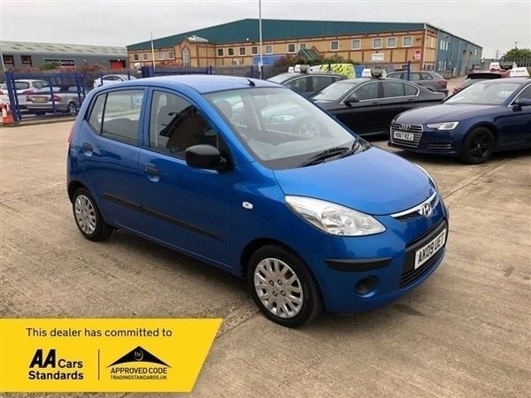 Blue Used 2009 Hyundai i10 Classic Hatchback | £1,957 (Fair price) - Image 1/1