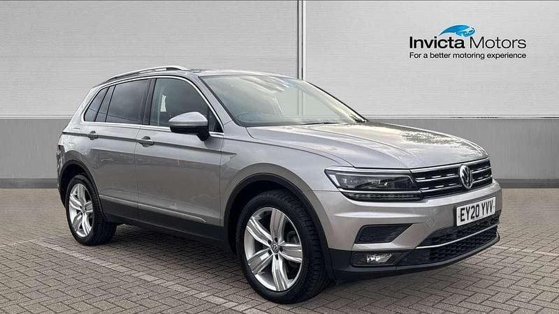 Silver Used 2020 VW Tiguan SEL SUV | £21,499 (Good price) - Image 1/4