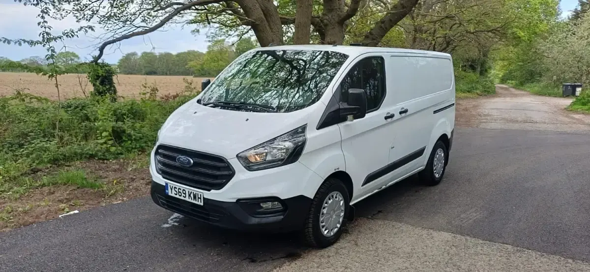 Begagnad Ford Transit Custom 2020 Vit
