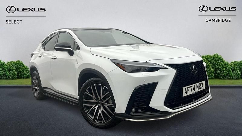 White Used 2024 Lexus NX450h+ Sport Line SUV | £51,995 (Expensive) - Image 1/4
