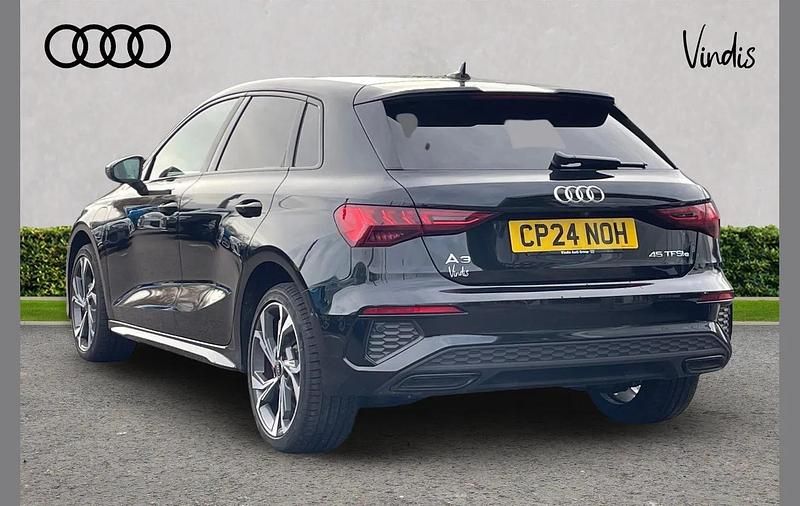 Used Audi A3 e-tron Competition 241 HP (177 kW) 2024 Black Hatchback