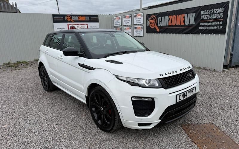 Used Land Rover Range Rover evoque Prestige 190 HP (139 kW) 2013 White SUV