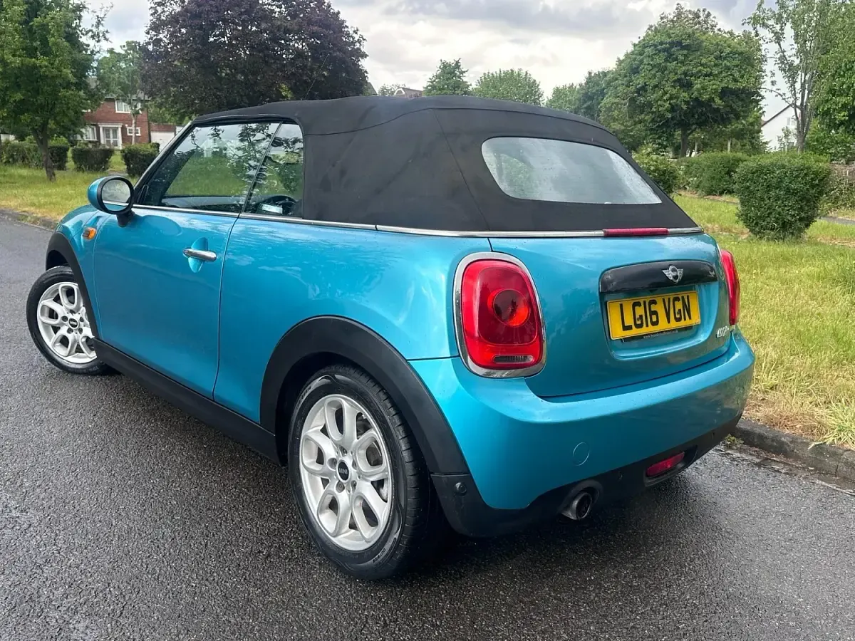 Used Mini Cooper Cabriolet 2016 Turquoise Cabriolet