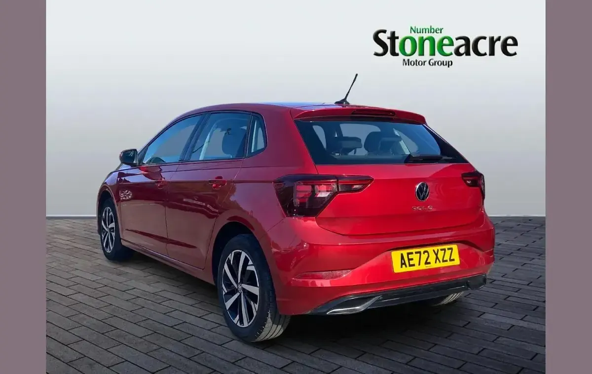 Used VW Polo Life 95 HP (69 kW) 2022 Red Hatchback