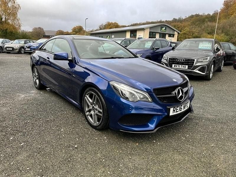 Blue Used 2016 Mercedes E350 AMG line Coupe | £10,995 (A bit pricey) - Image 1/4