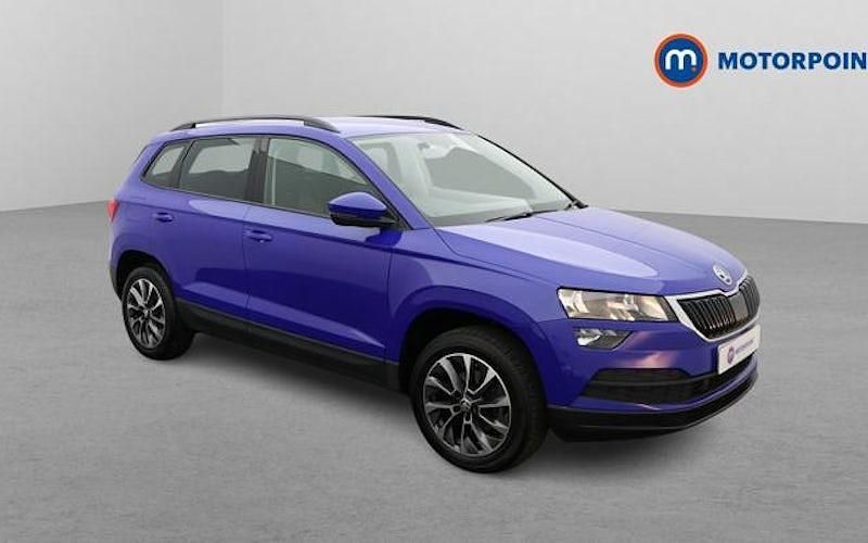 Used Skoda Karoq SE Drive 150 HP (110 kW) 2020 Blue SUV