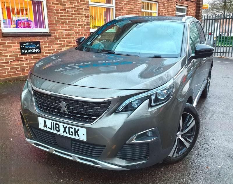 Used Peugeot 3008 GT-line 2018 Grey Hatchback