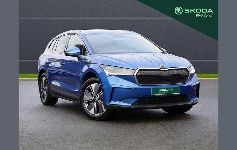 Used Skoda Enyaq iV 210 kW (286 HP) 2025 Race blue metallic SUV