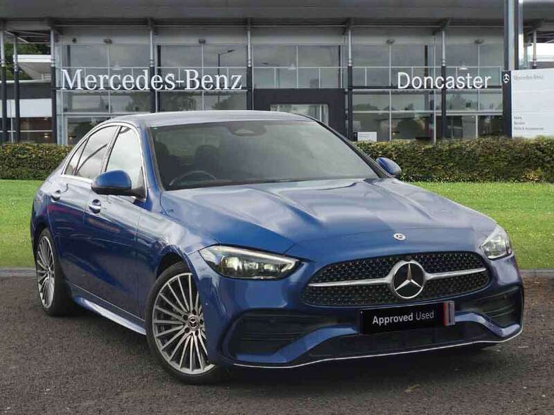 Blue Used 2024 Mercedes C300e AMG Line Premium Sedan | £35,745 (Fair price) - Image 1/4