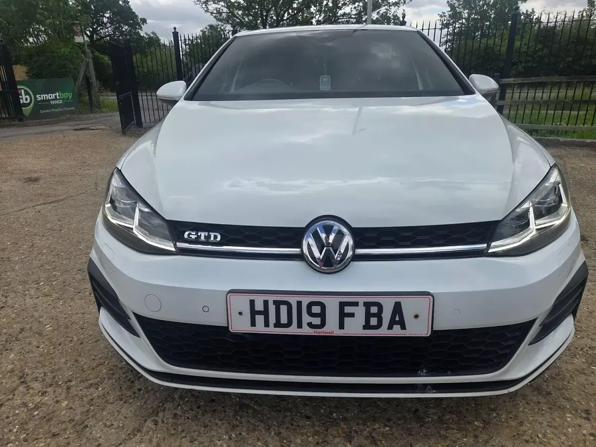 Used VW Golf VII GTD 2019 White Hatchback