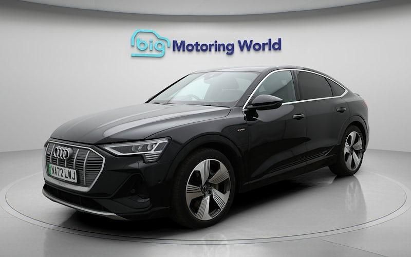Used Audi e-tron Sportback S-Line 300 kW (408 HP) 2022 Black SUV