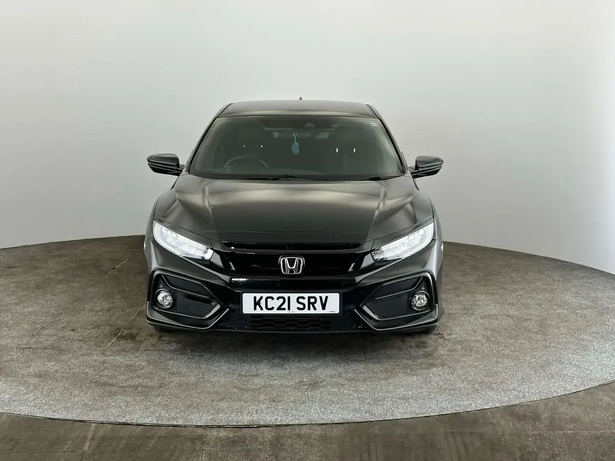 Used Honda Civic SR 126 HP (92 kW) 2021 Black Hatchback